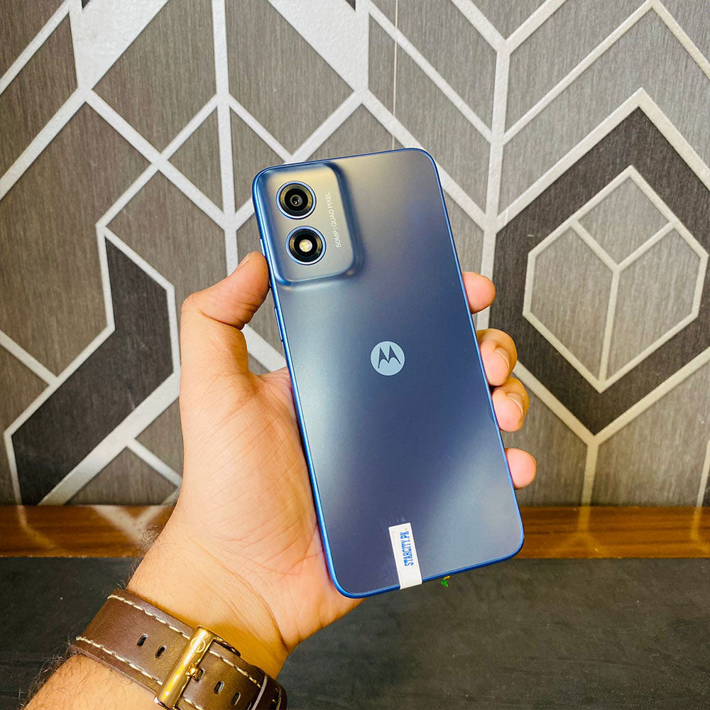 Motorola G Play (2024) | 64GB Storage | 4GB RAM | Snapdragon 680 | 5000 mAh Battery | 50MP Camera | SIM Lock
